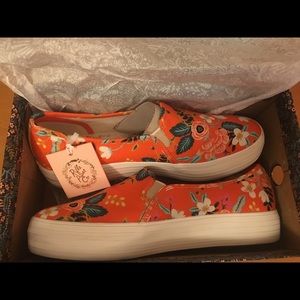 Keds X Rifle Paper Co. Women’s Triple Decker Size9